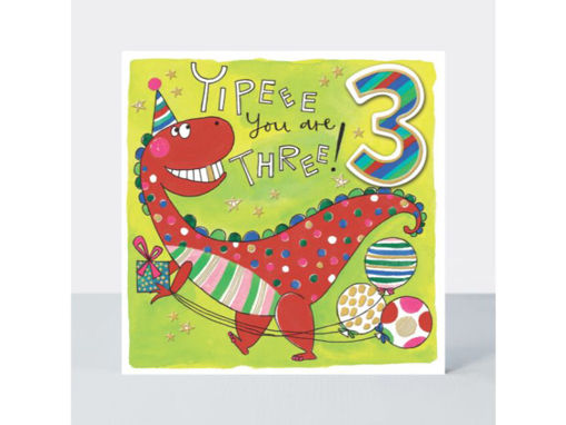 Picture of 3RD BIRTHDAY CARD